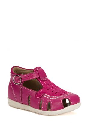 120 Kalite Çocuk Ayakkabı 25-30 Fuşya / Fuxia