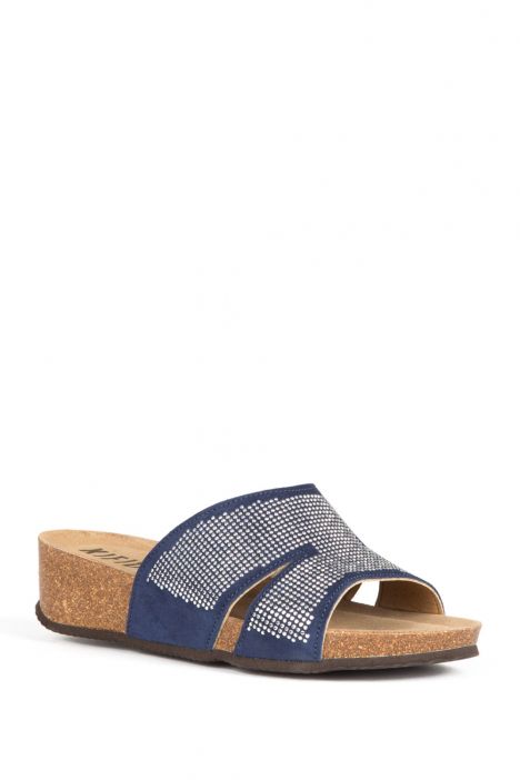 12107 Ch-Kifidis Kadın Terlik 36-41 Mavi / Blue