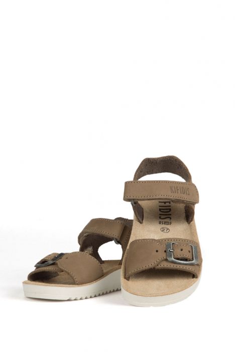 12145 Ch-Kifidis Çocuk Sandalet 24-30 KHAKI-YEŞİL TONU