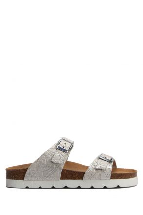 12275 Ch-Kifidis Kadın Terlik 36-41 Gri / Silver