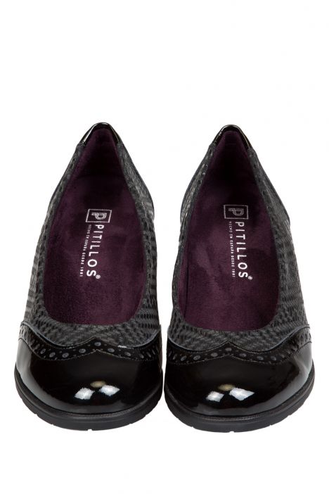 1243 Pitillos Kadın Ayakkabı 35-41 Siyah / Black