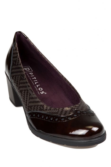 1243 Pitillos Kadın Ayakkabı 35-41 Kahverengi / Brown