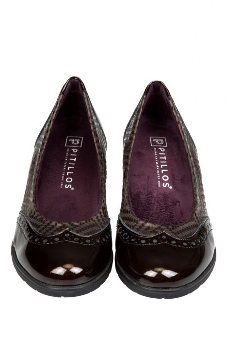 1243 Pitillos Kadın Ayakkabı 35-41 Kahverengi / Brown