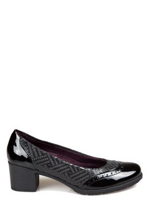 1243 Pitillos Kadın Ayakkabı 35-41 Siyah / Black