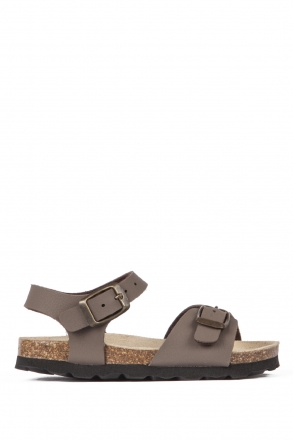 1253 Kifidis DS Çocuk Sandalet 21-29 Kahverengi / Brown