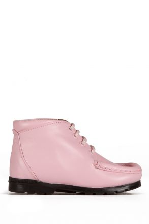 128 Kalite Çocuk Ayakkabı 25-30 Pembe / Pink