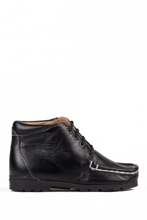 128 Kalite İlk Adım Çocuk Ayakkabısı 19-24 Siyah / Black