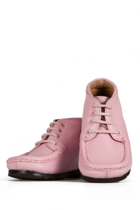 128 Kalite İlk Adım Çocuk Ayakkabısı 19-24 Pembe / Pink