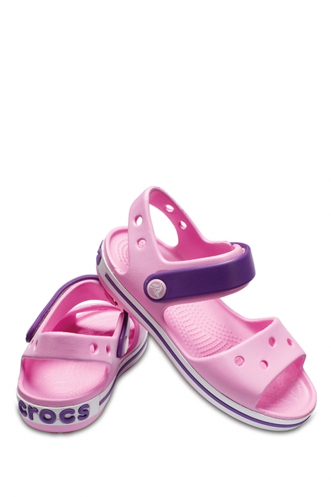 Crocs 12856 Çocuk Sandalet 22-32 CARNATİON / AMETHYST