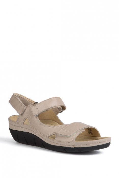 1320 Berkemann Kadın Anatomik Sandalet 3-7,5 Beige - 766