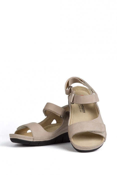 1320 Berkemann Kadın Anatomik Sandalet 3-7,5 Beige - 766
