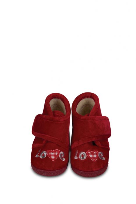 133017-108017 Kifidis Cienta Çocuk Panduf 22-30 Kırmızı / Rojo