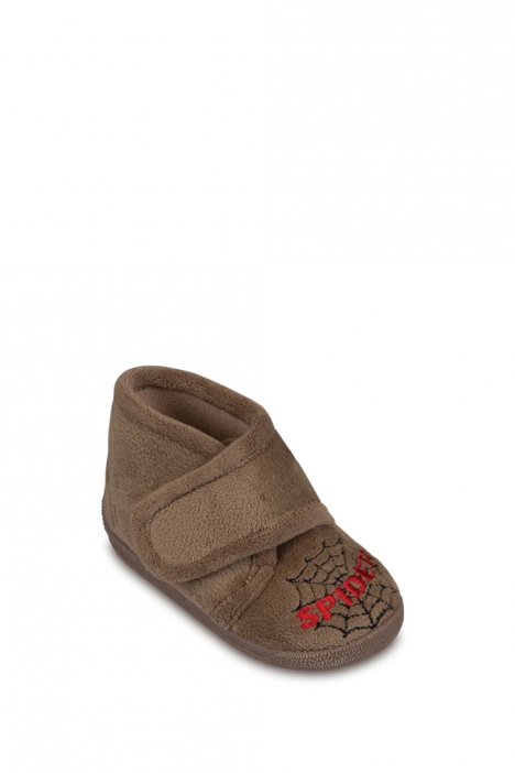 133018-108018 Kifidis Cienta Çocuk Panduf  21-30 KHAKI-YEŞİL TONU