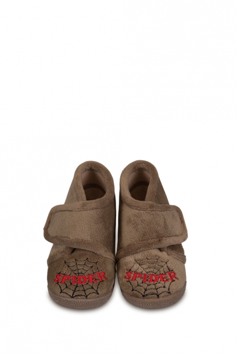133018-108018 Kifidis Cienta Çocuk Panduf  21-30 KHAKI-YEŞİL TONU