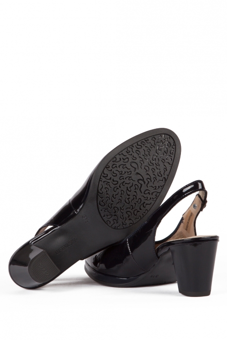 13485 Ara Shoes Kadın Topuklu Rugan Ayakkabı 3-7 SOFTLACK, BLAU - 07SB