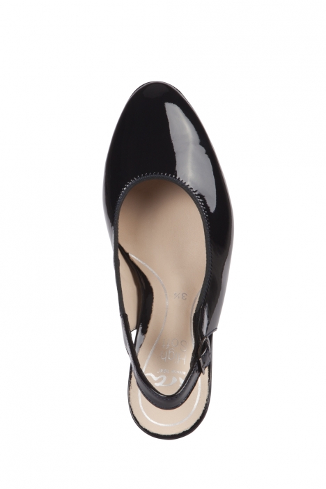 13485 Ara Shoes Kadın Topuklu Rugan Ayakkabı 3-7 SOFTLACK, BLAU - 07SB