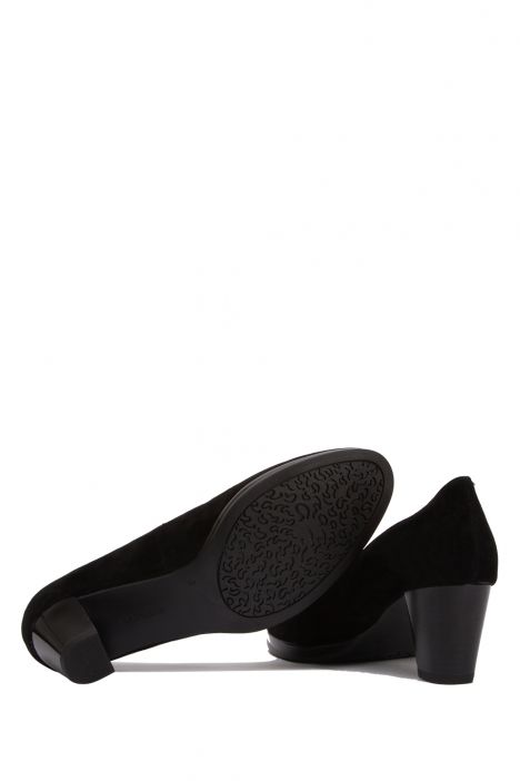 13493 Ara Shoes Kadın Topuklu Süet Ayakkabı 4.0-6.5 SAMTCHEVRO, SCHWARZ - 01SS