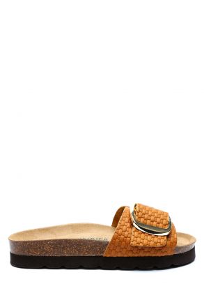 13751 Ch-Kifidis Soft Step Kadın Tek Bantlı Mantar Terlik 36-41 Yellow/Sarı