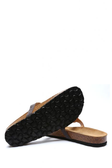 14091 Ch-Kifidis Soft Step Kadın Parmak Arası Mantar Terlik 36-41 Anthracite/Antrasit