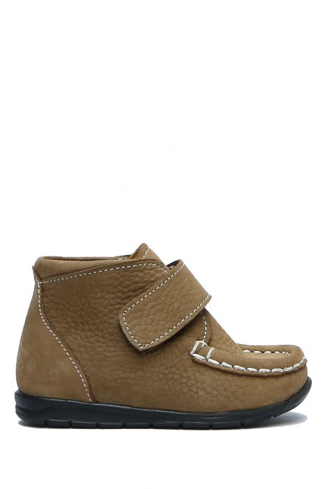 141 Kalite Çocuk Ayakkabı 25-30 Nubuk Bej / Nubuck Beige