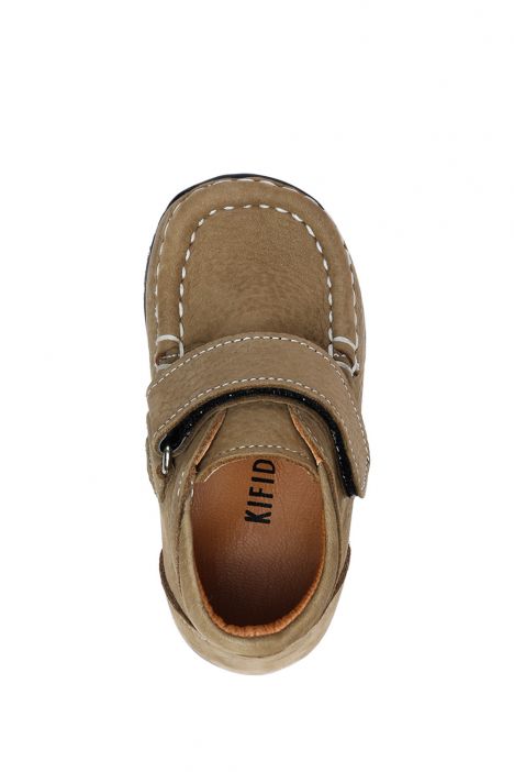 141 Kalite Çocuk Ayakkabı 25-30 Nubuk Bej / Nubuck Beige