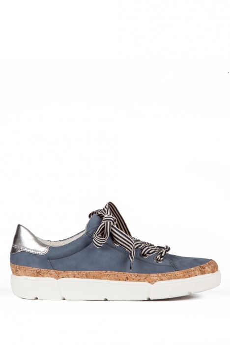 14404 Ara Shoes Kadın Ayakkabı 3,5-8 NUBUK, KOR/PRE, JEANS,NATUR,SILBER - 06NJS