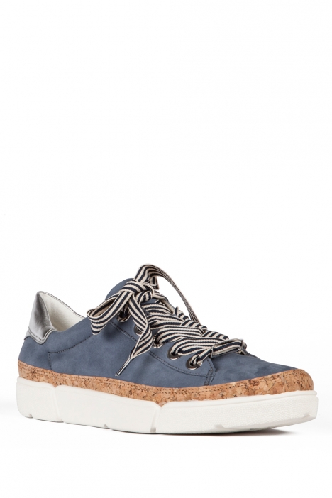 14404 Ara Shoes Kadın Ayakkabı 3,5-8 NUBUK, KOR/PRE, JEANS,NATUR,SILBER - 06NJS