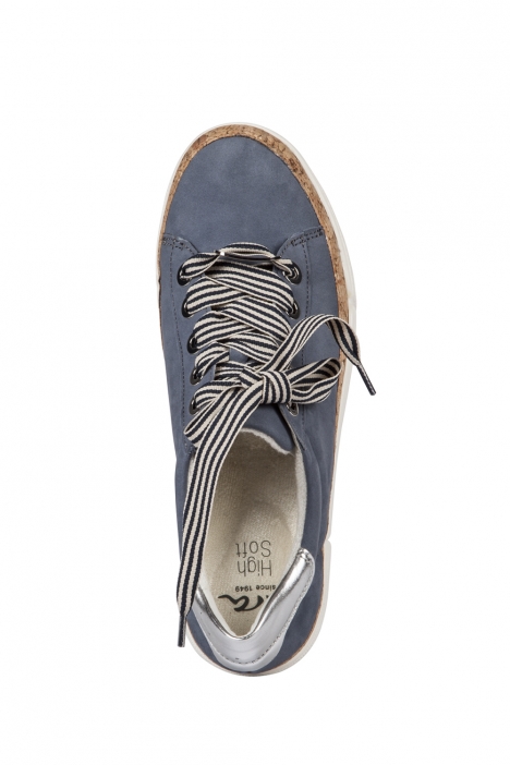 14404 Ara Shoes Kadın Ayakkabı 3,5-8 NUBUK, KOR/PRE, JEANS,NATUR,SILBER - 06NJS