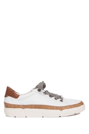 14404 Ara Shoes Kadın Ayakkabı 3,5-8 WEISS, NATUR/NUSS - 09WNN