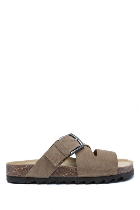 14446 Ch-Kifidis Soft Step Erkek Süet Deri Mantar Terlik 40-46 784-040 Brown/Kahve