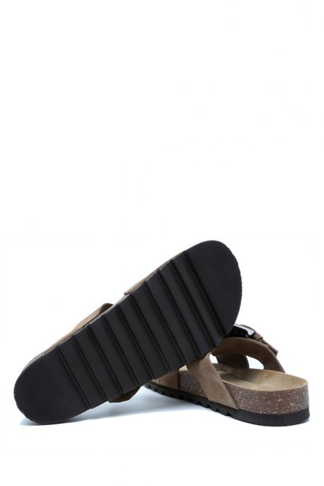 14446 Ch-Kifidis Soft Step Erkek Süet Deri Mantar Terlik 40-46 784-040 Brown/Kahve