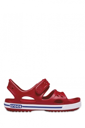 Crocs 14854 Crocband II Sandal PS Çocuk Sandalet 25-34 PEPPER / BLUE JEAN