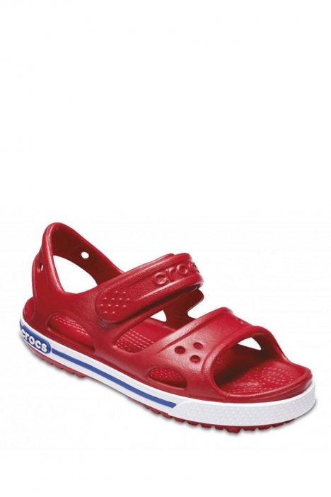 Crocs 14854 Crocband II Sandal PS Çocuk Sandalet 25-34 PEPPER / BLUE JEAN