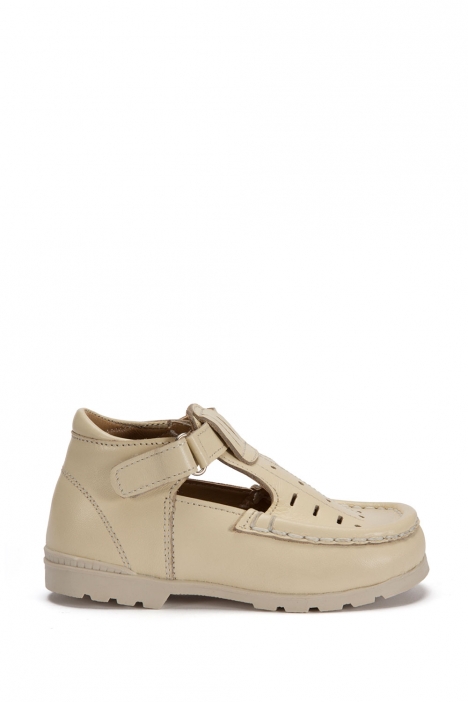 159 Kalite Çocuk Ayakkabı 25-29 Bej / Beige