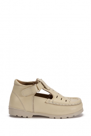 159 Kalite Çocuk Ayakkabı 25-29 Bej / Beige