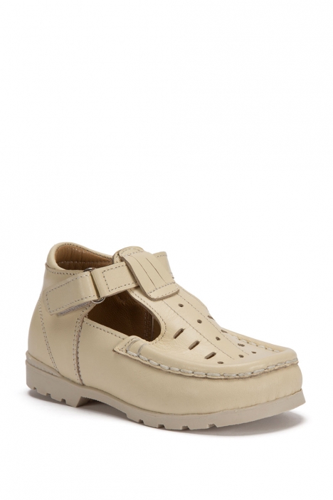159 Kalite Çocuk Ayakkabı 25-29 Bej / Beige