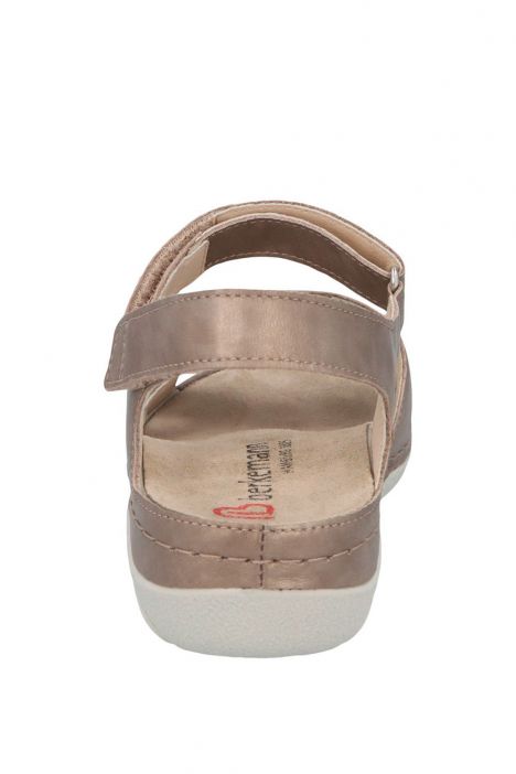 1605 Berkemann Jacklyn Kadın Anatomik  Sandalet 3.0-8.5 Bronze/Waden/Shiny-Leather - 410