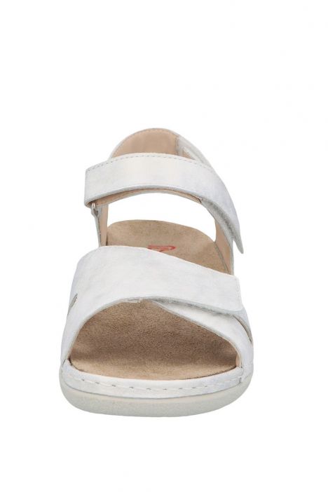 1605 Berkemann Jacklyn Kadın Anatomik  Sandalet 3.0-8.5 Hellsilber/Leder - 510H