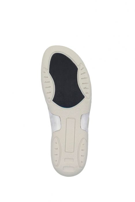 1605 Berkemann Jacklyn Kadın Anatomik  Sandalet 3.0-8.5 Hellsilber/Leder - 510H
