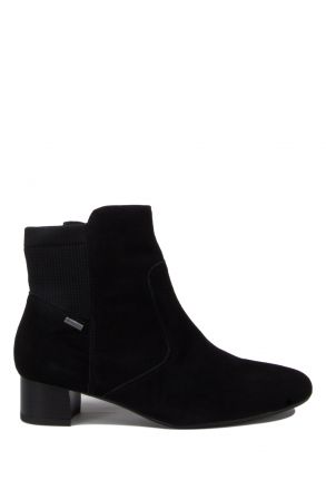 16611 Ara Shoes Kadın Topuklu Gore-Tex Nubuk Bot 3.0-7.5 HYD-SAM,HYD-WOV, SCHWARZ - 01HS