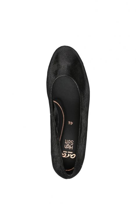 16671 Ara Shoes Vicenza Kadın Deri Topuklu Ayakkabı 4.0-7.5 BLACK - 21