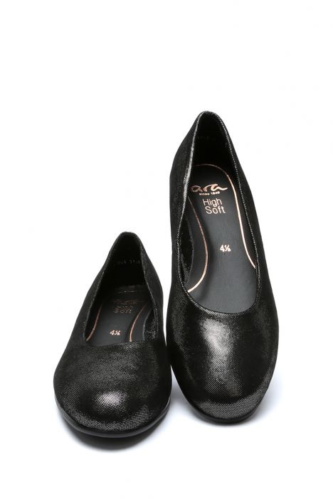 16671 Ara Shoes Vicenza Kadın Deri Topuklu Ayakkabı 4.0-7.5 BLACK - 21