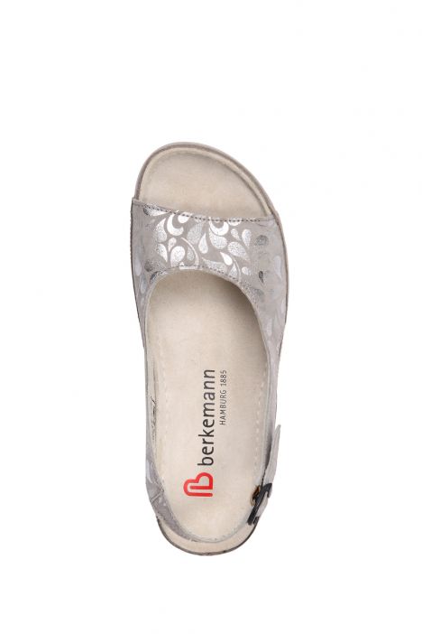 1763 Berkemann Kadın Anatomik Sandalet 3.0-8.5 Grey Nubuck - 620