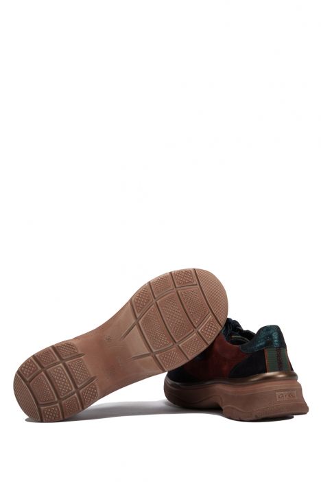 18842 Ara Shoes Kadın Süet Spor Ayakkabı 36-41 VELOUR,SPACEKI,BLA/MAR