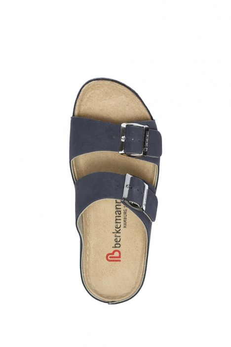 1914 Berkemann Verica Kadın Anatomik Terlik 3.0-7.0 Blue suede - 396