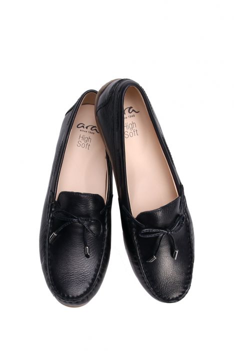 19212 Ara Shoes Alabama Kadın Deri Makosen Ayakkabı 3.5-7.5 CERVOCL,BLUE - 02CB