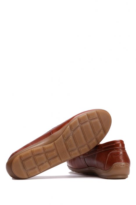 19212 Ara Shoes Alabama Kadın Deri Makosen Ayakkabı 3.5-7.5 GAU-SOF,COGNAC - 11GC