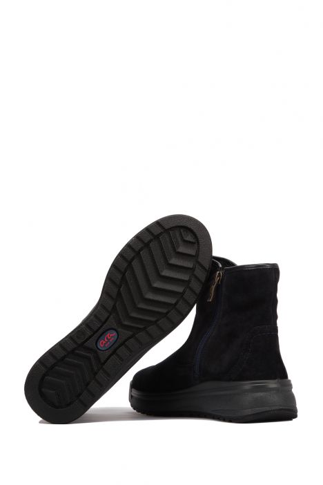 19761 Ara Shoes Gore-Tex Kadın Süet Bot 3.5-8.0 VEL-HYD,BLUE - 62VB