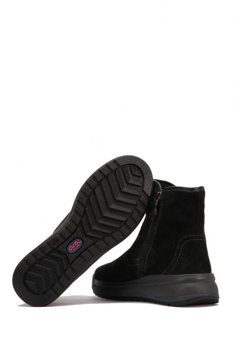 19761 Ara Shoes Gore-Tex Kadın Süet Bot 3.5-8.0 VEL-HYD,BLACK - 71VB