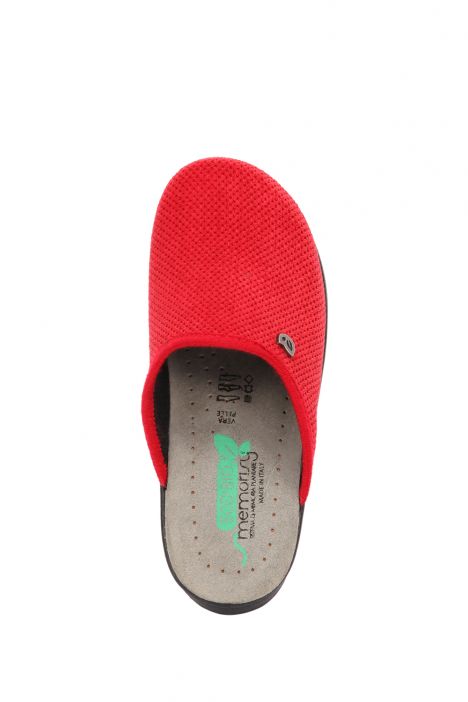 202000 Kifidis Eco Bio Memory Poland Kadın Terlik 36-40 Kırmızı / Rosso Donna